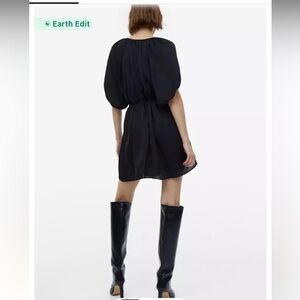 H&M Chic Black Mini Dress